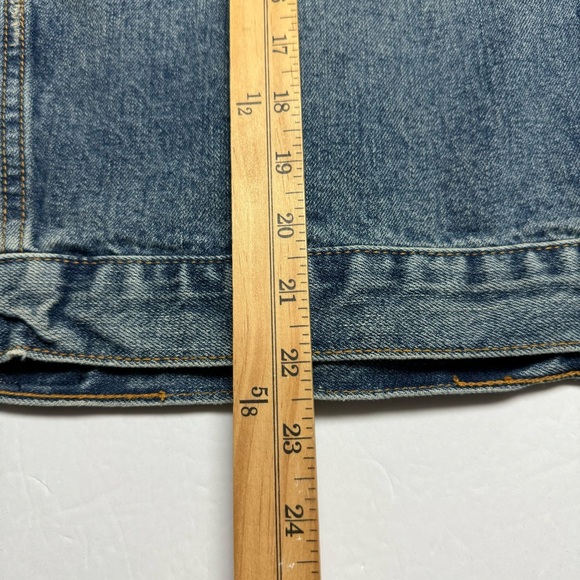 abercrombie boys' distressed Heavyweight Denim Jacket Size: XL - Picture 13 of 13